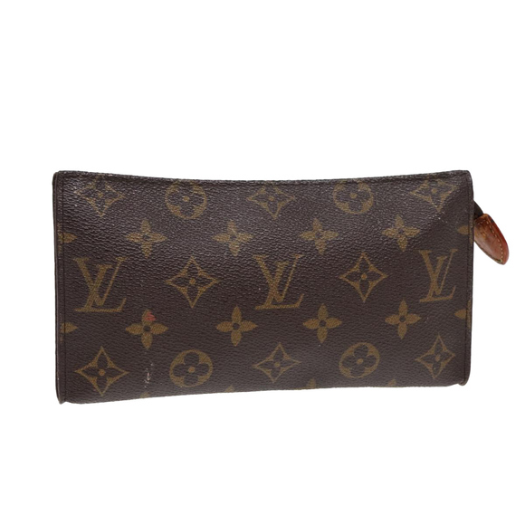 LOUIS VUITTON Monogram Bucket GM Pouch Accessory Pouch Vintage LV Auth 87456 - Picture 1 of 16